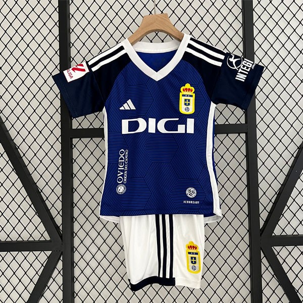 Trikot Real Oviedo Heim Kinder 2023-2024